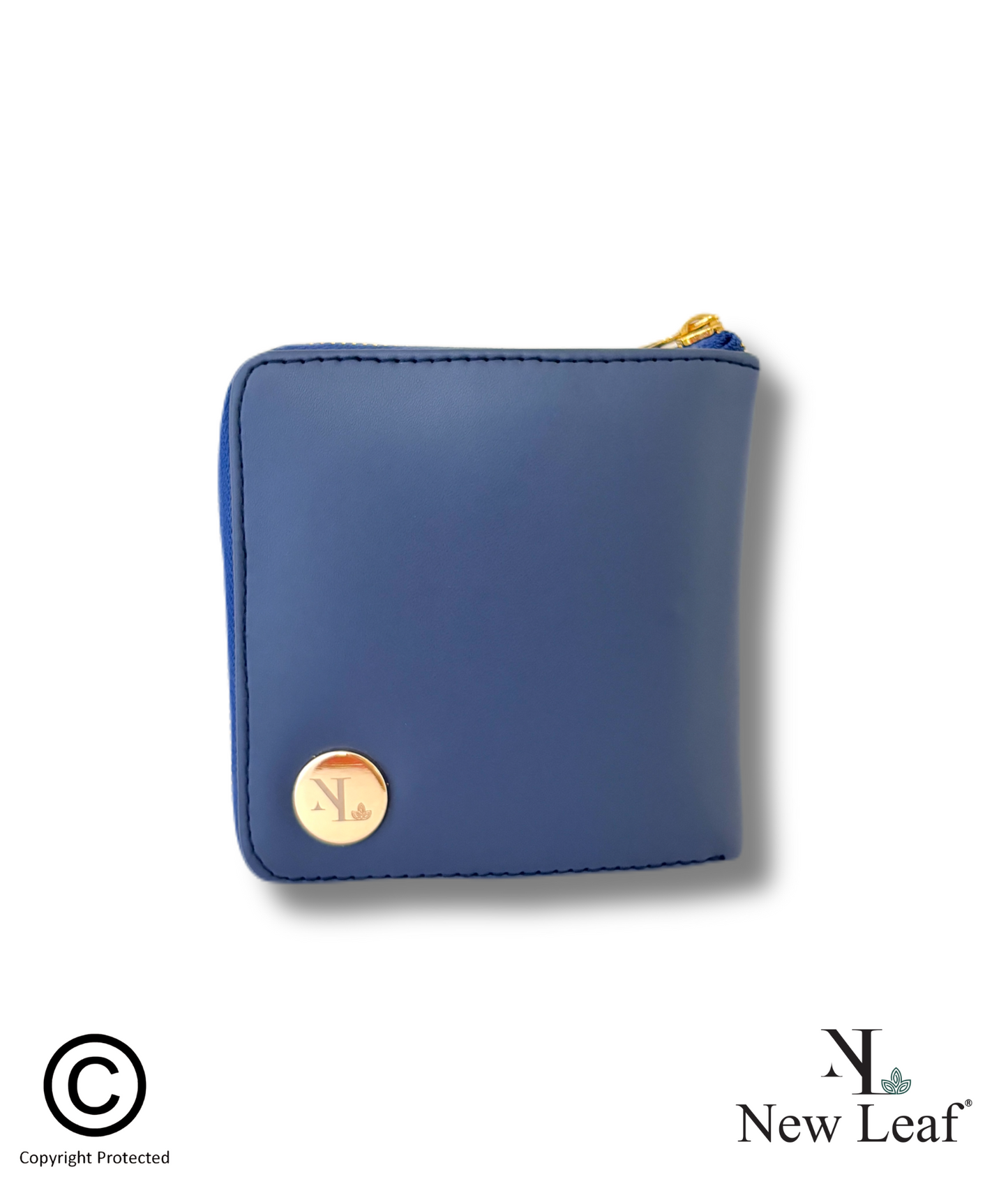 Sunset Blue Lippan Art Mini Wallet