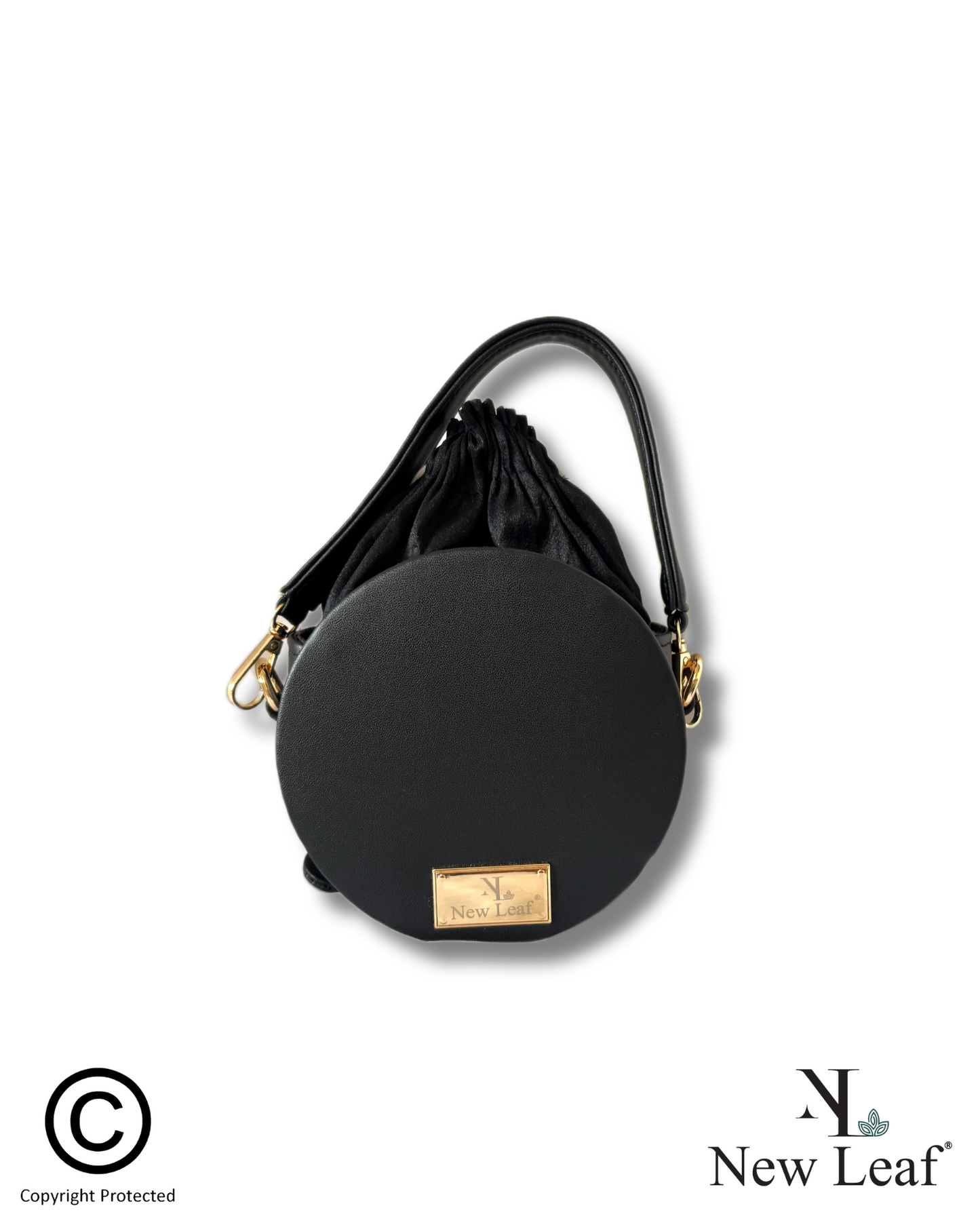 Mini Circle Glamour Lippan Art Potli Sling Bag