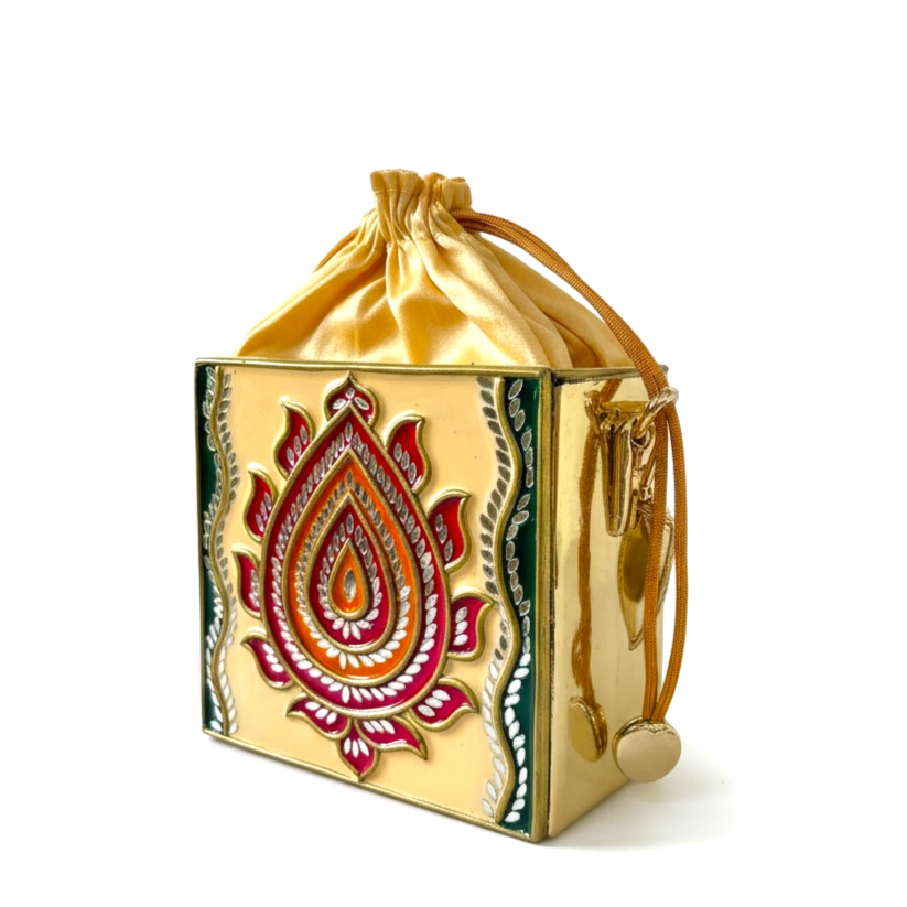 Noor-e Khaas Lippan Art Medium Potli Sling