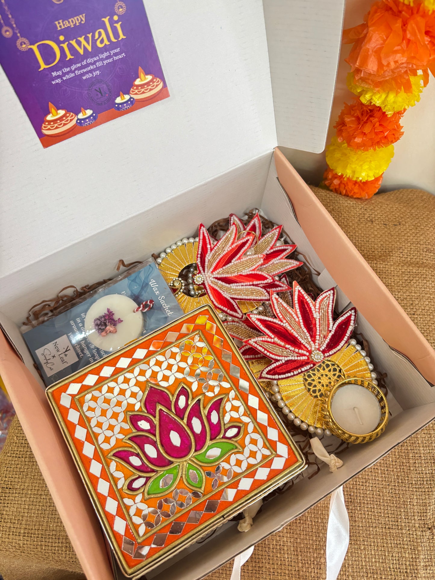 Lotus Lippan Art Diwali Hamper