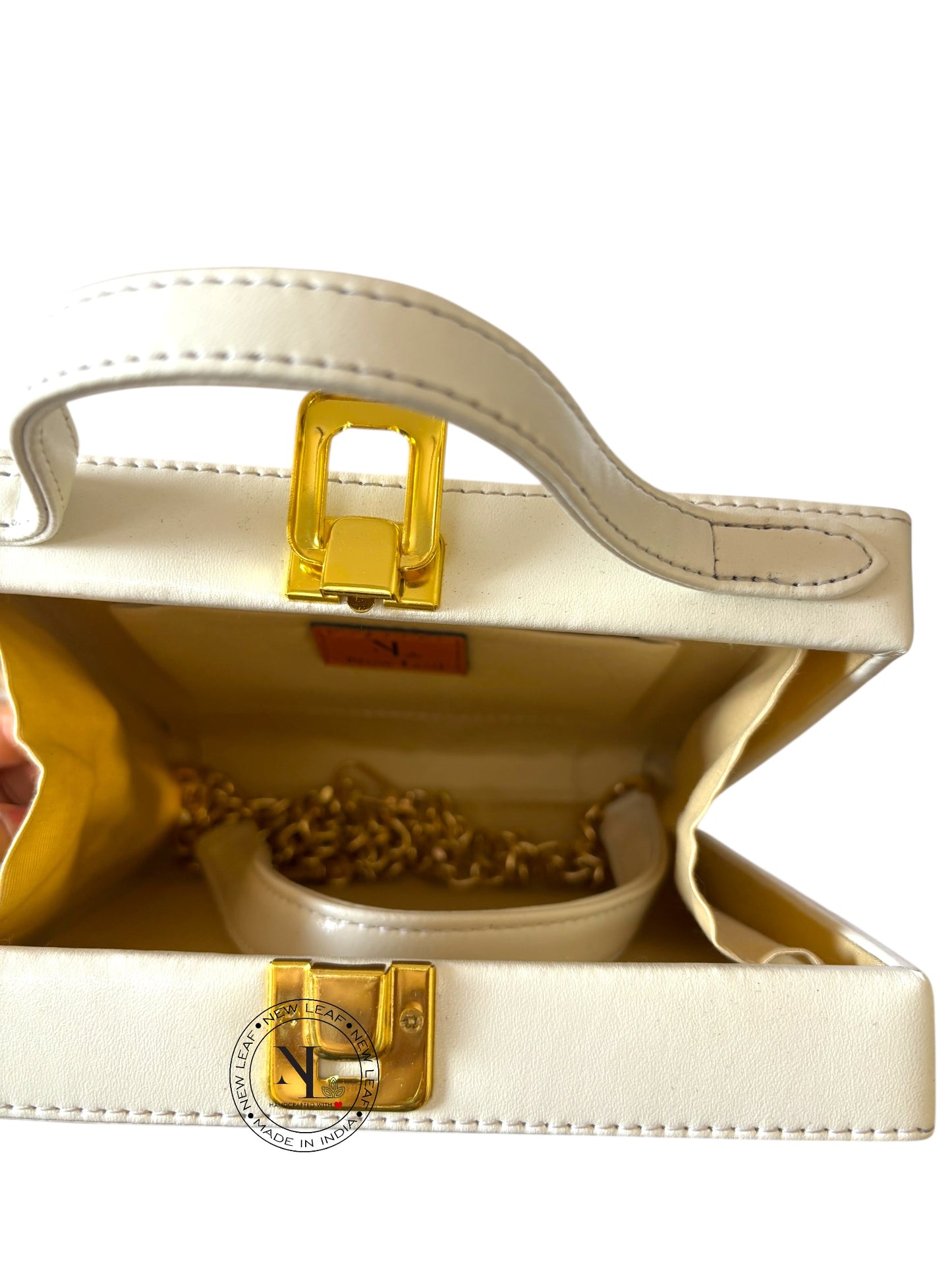 Rose Lippan Art Handcrafted Box Bag