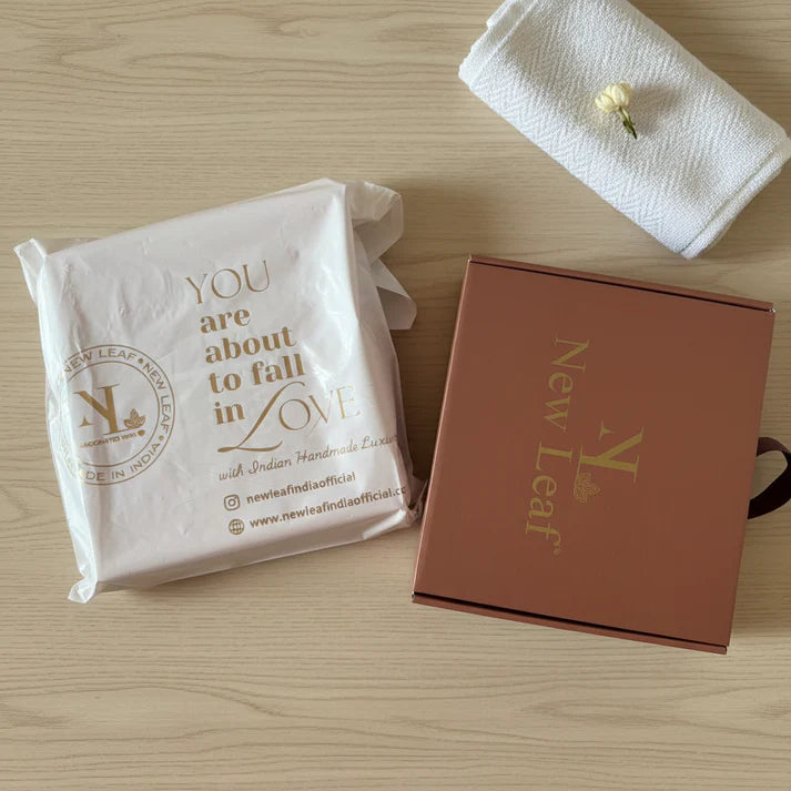 Mini Party Lippan Art Handcrafted Square Box Bag