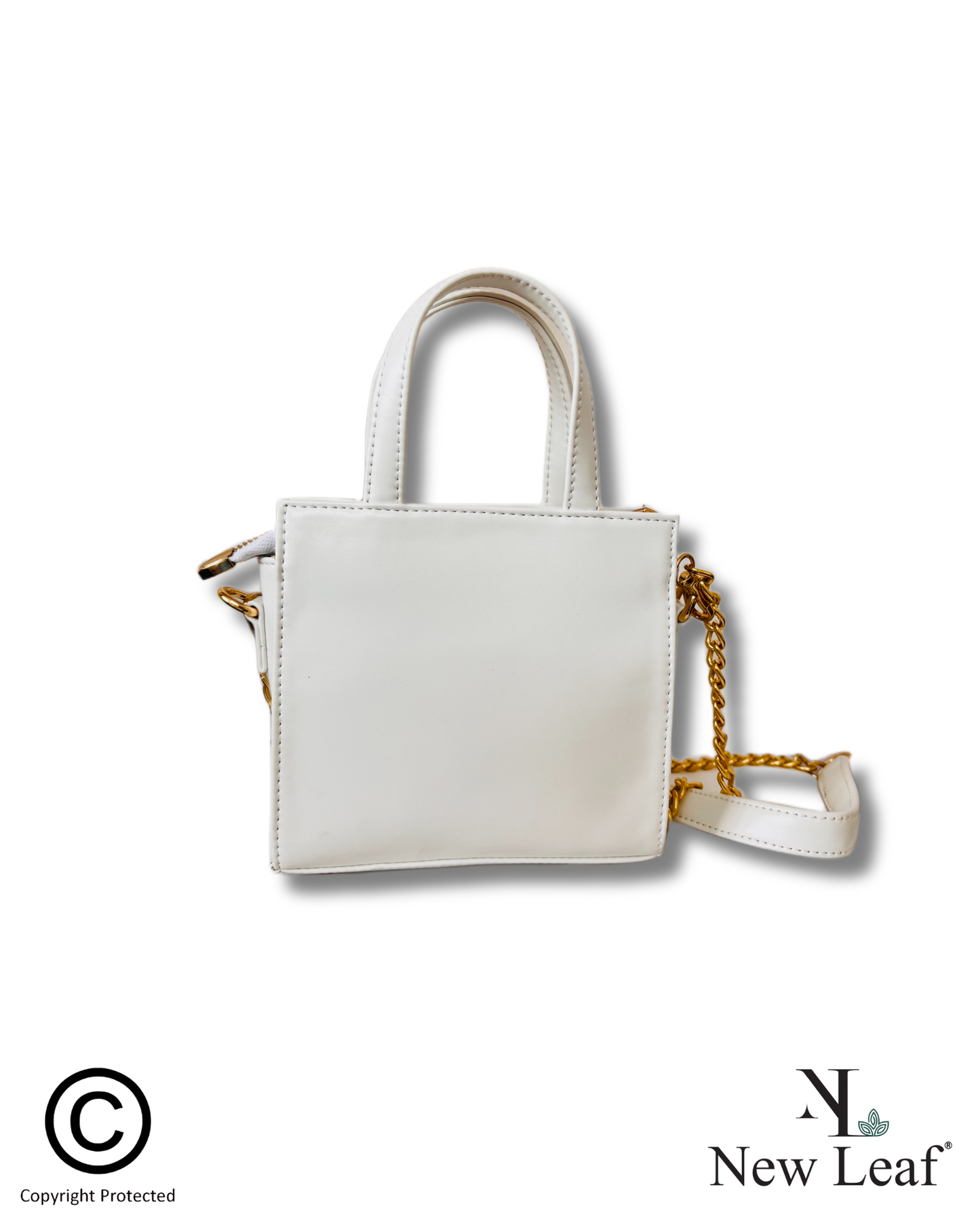 White Mandala Lippan Art Handcrafted Sling