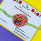 Minions Hand painted Rakhi