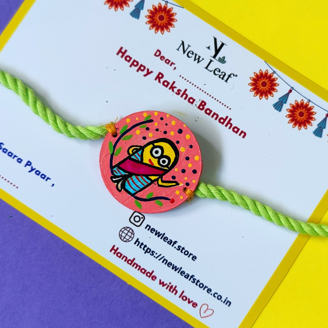 Minions Hand painted Rakhi