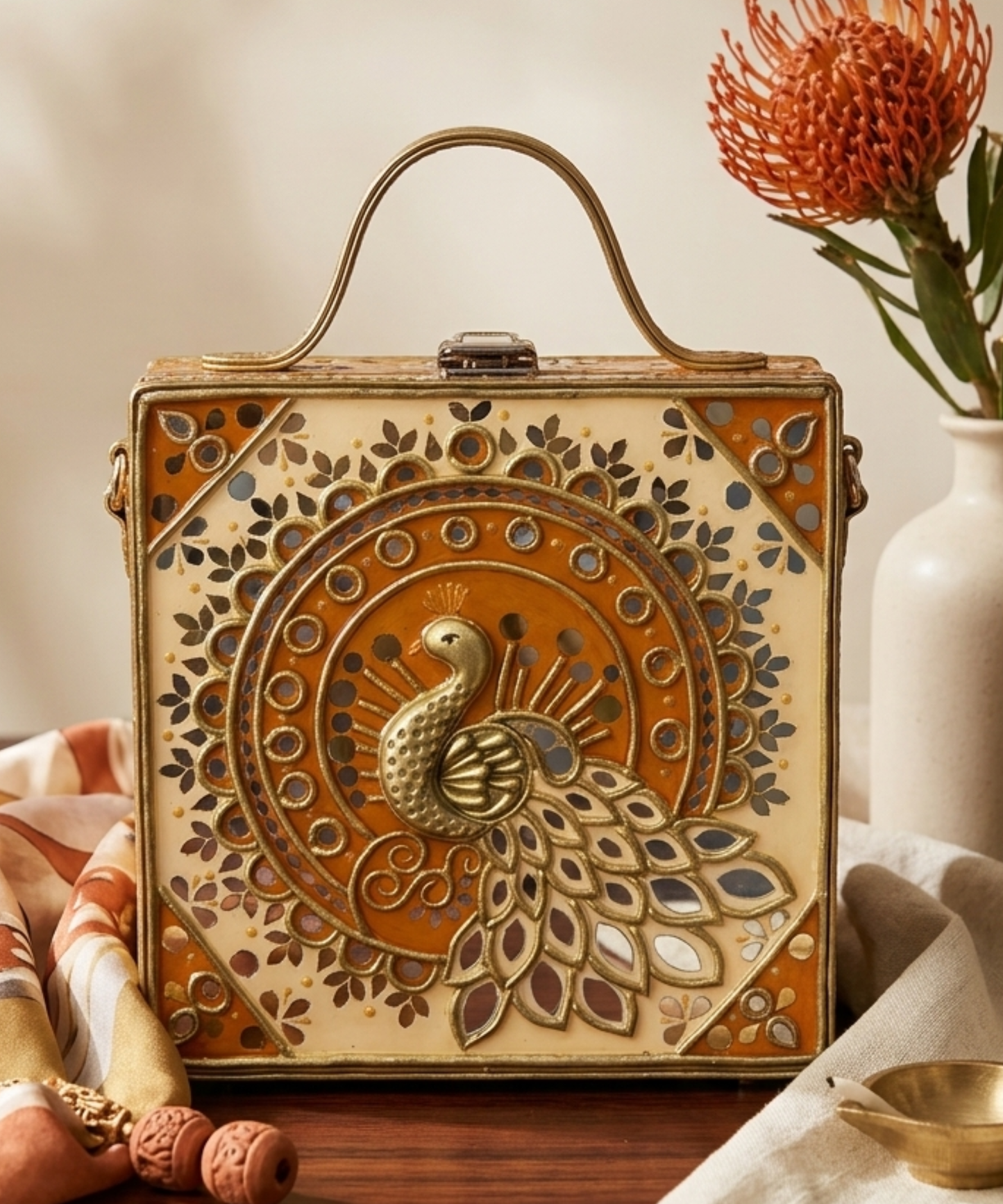 Custom Made Lippan Art Bag