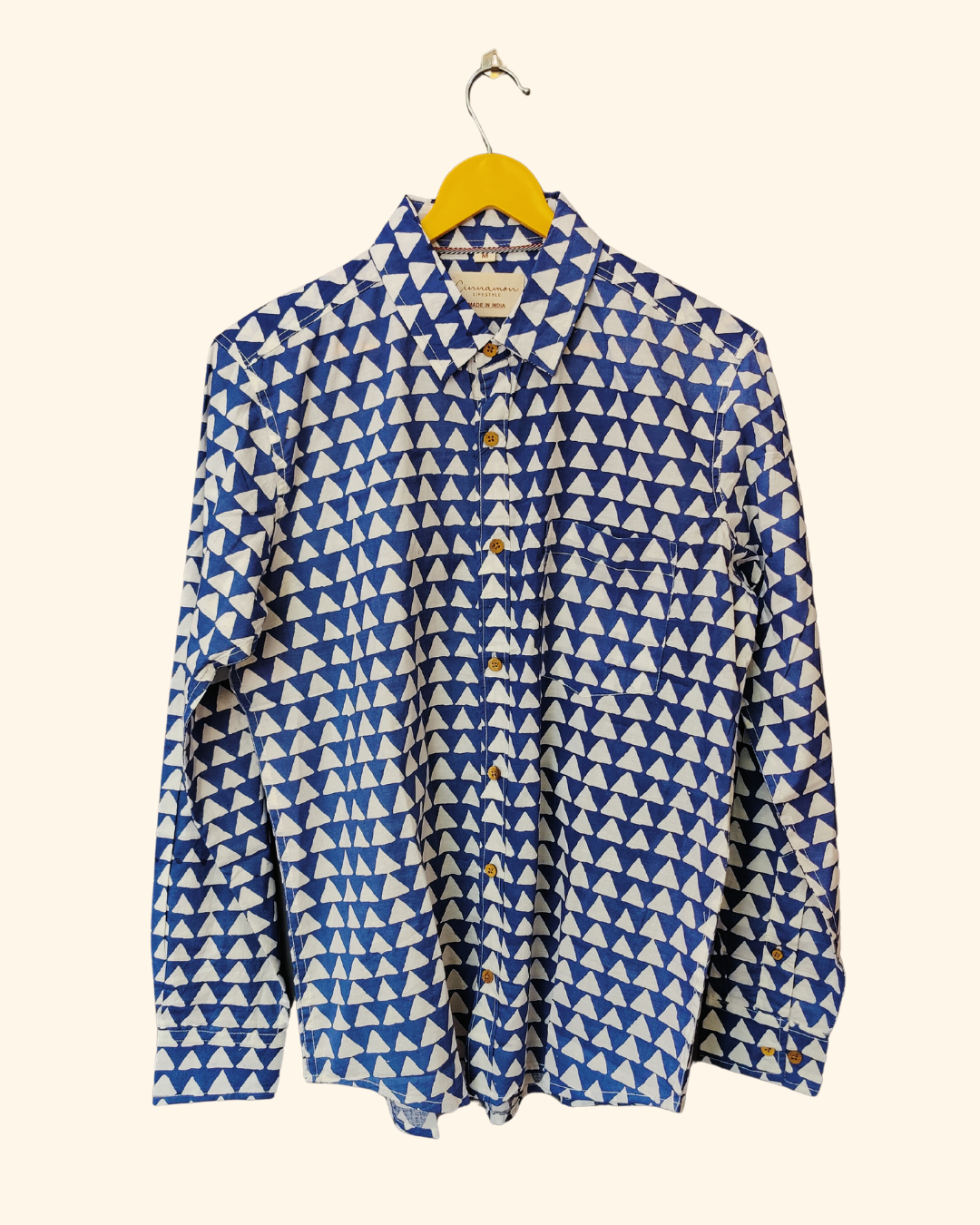 Indigo Triangle Full Sleeves Unisex Shirt