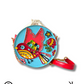 Bird Lippan Art Handcrafted Circle Potli Bag