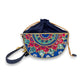 Midnight Mehfil Semi Circle Lippan Art Potli Sling