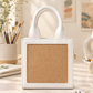 New Leaf White Handbag / Sling – Plain Handcrafted Bag