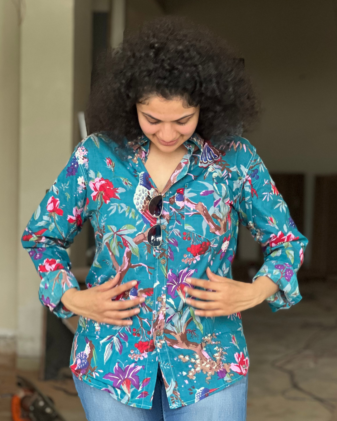 Colourful Birds Unisex Full Sleeves Shirt