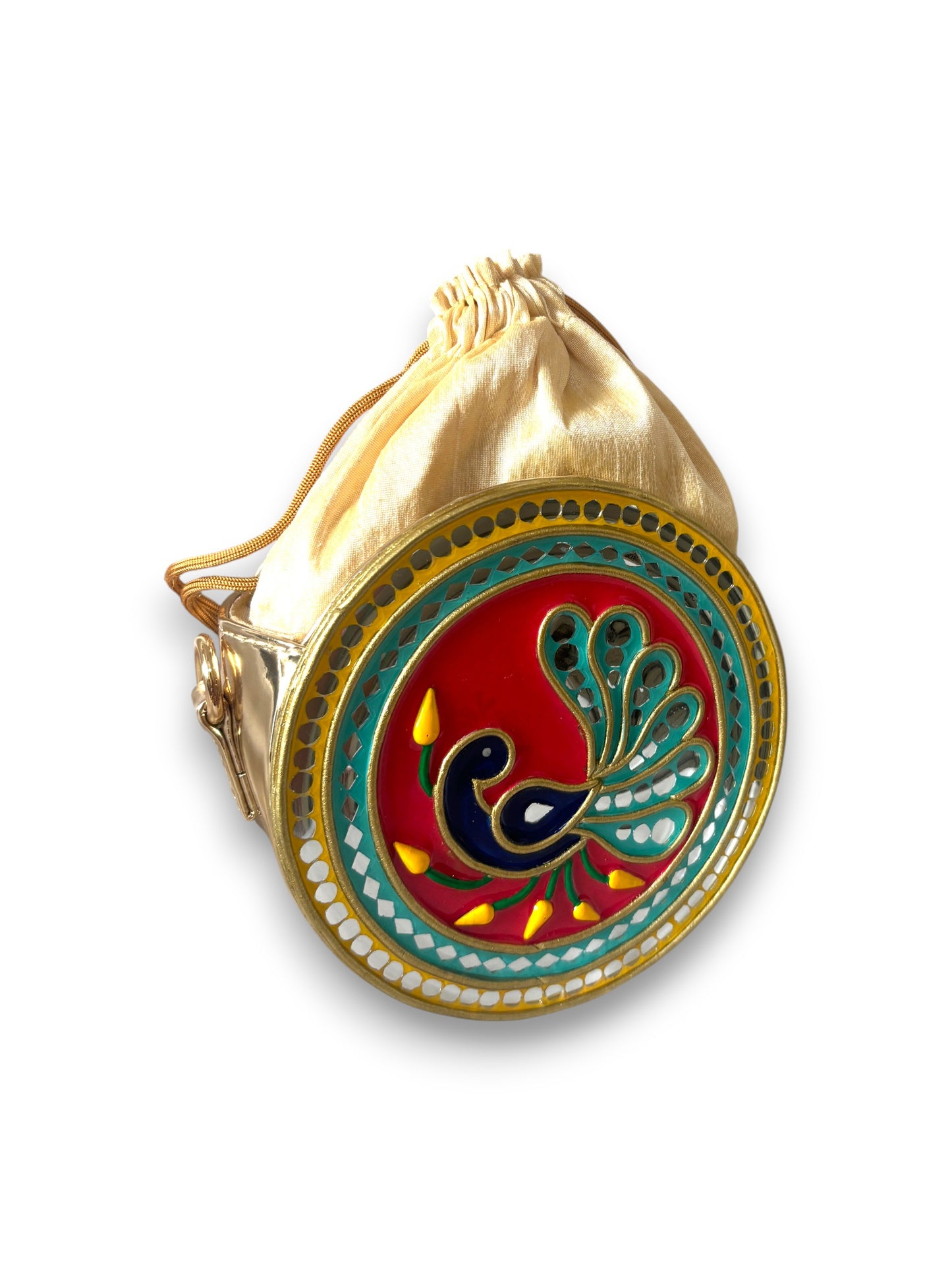Mayura Lippan Art Medium Potli Sling