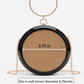 New Leaf Black Circle Clutch Sling – Plain Handcrafted Bag