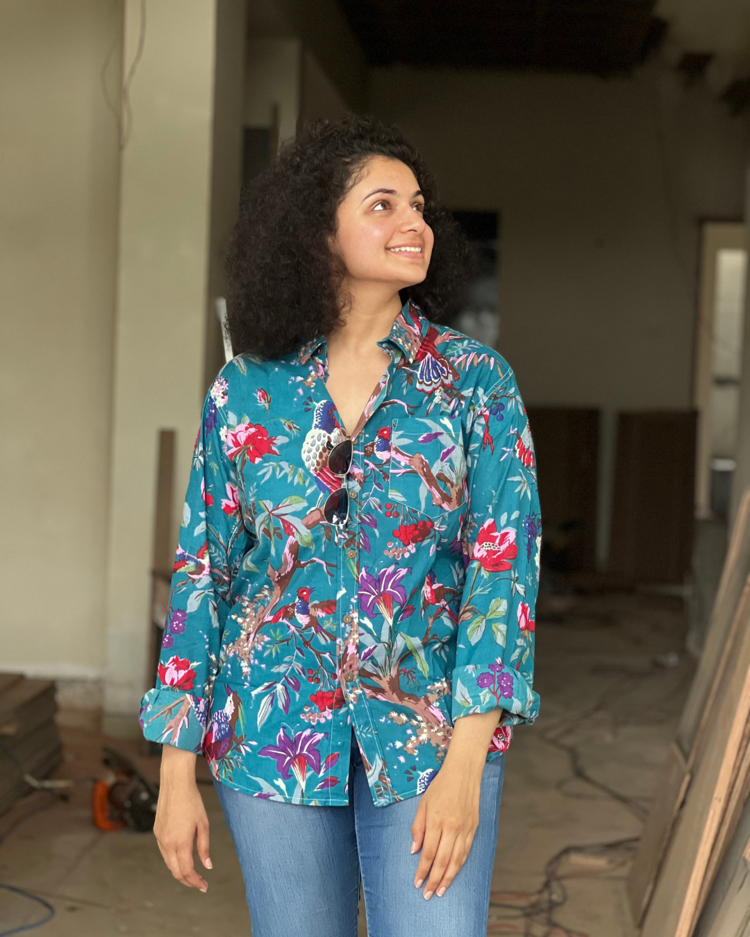 Colourful Birds Unisex Full Sleeves Shirt