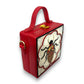 Mini Lady Bird Lippan Art Handcrafted Square Box Bag