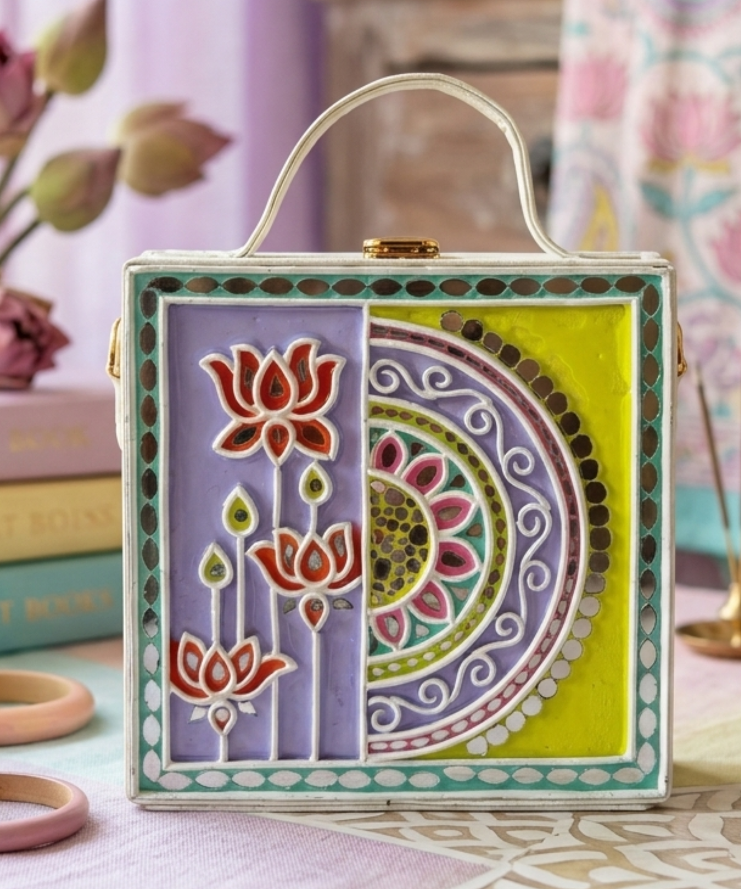 Custom Made Lippan Art Bag