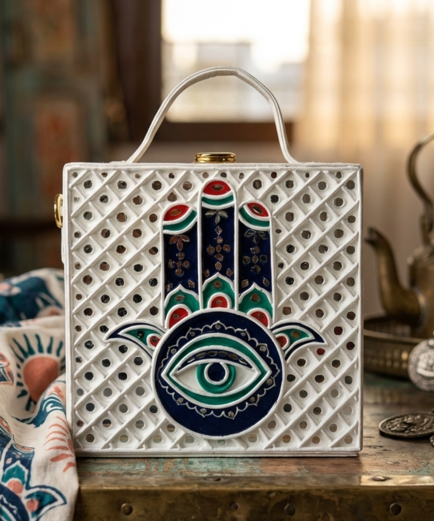Custom Made Lippan Art Bag
