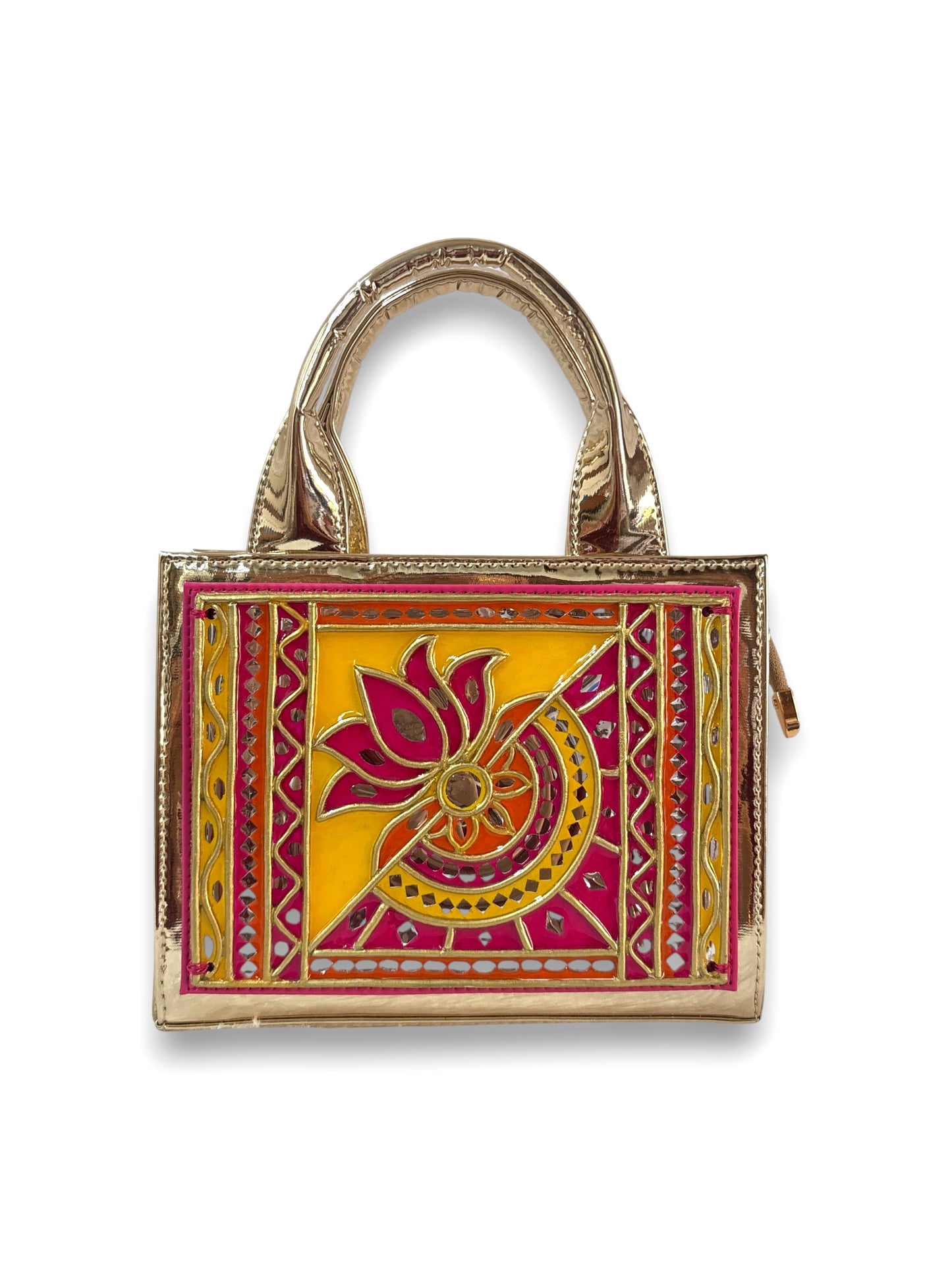 Lotus Lippan Art Handcrafted Handbag / Sling