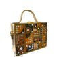 Party Lippan Art Box Sling Bag