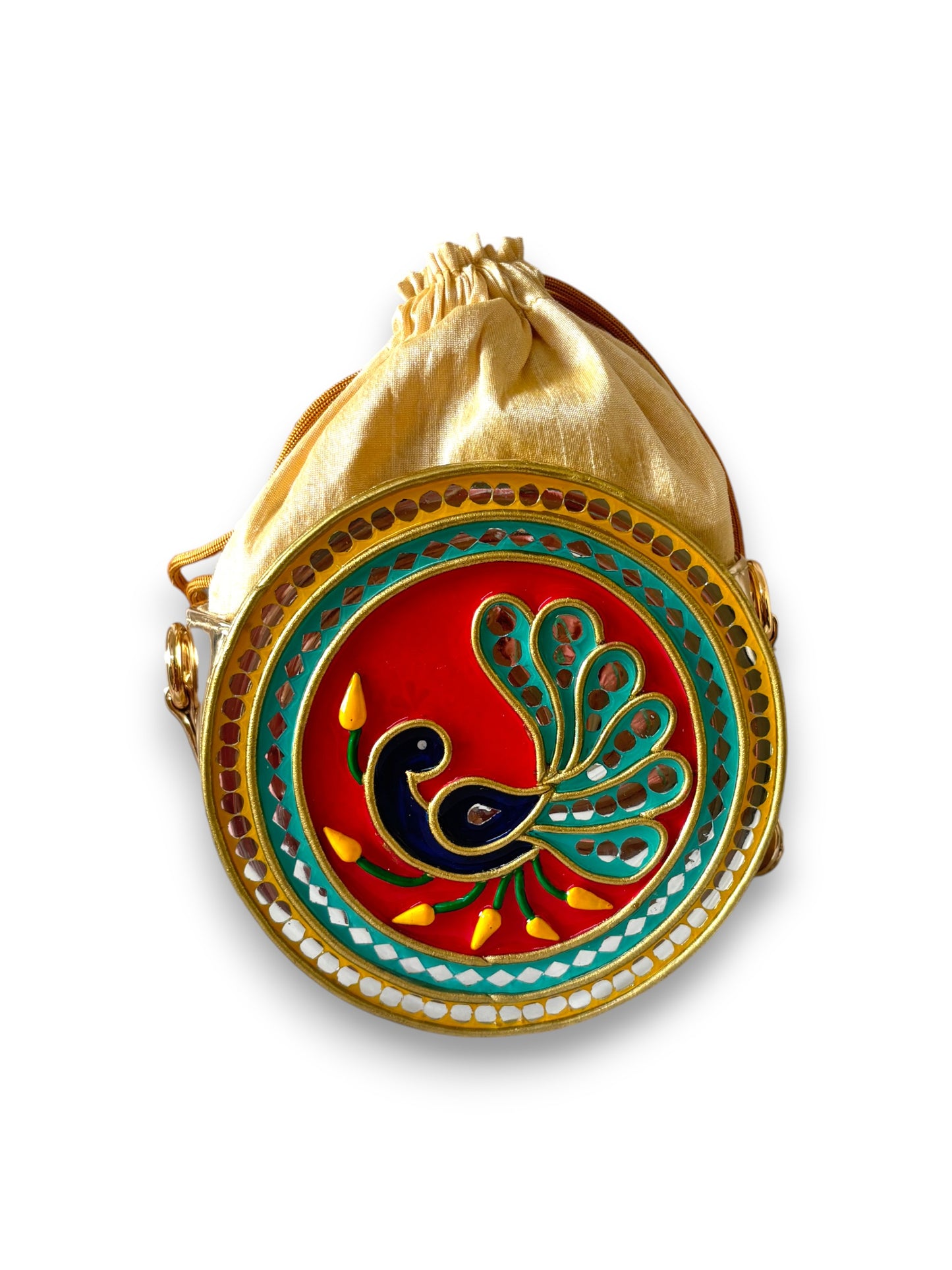 Mayura Lippan Art Medium Potli Sling