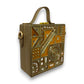 Mini Party Lippan Art Handcrafted Square Box Bag