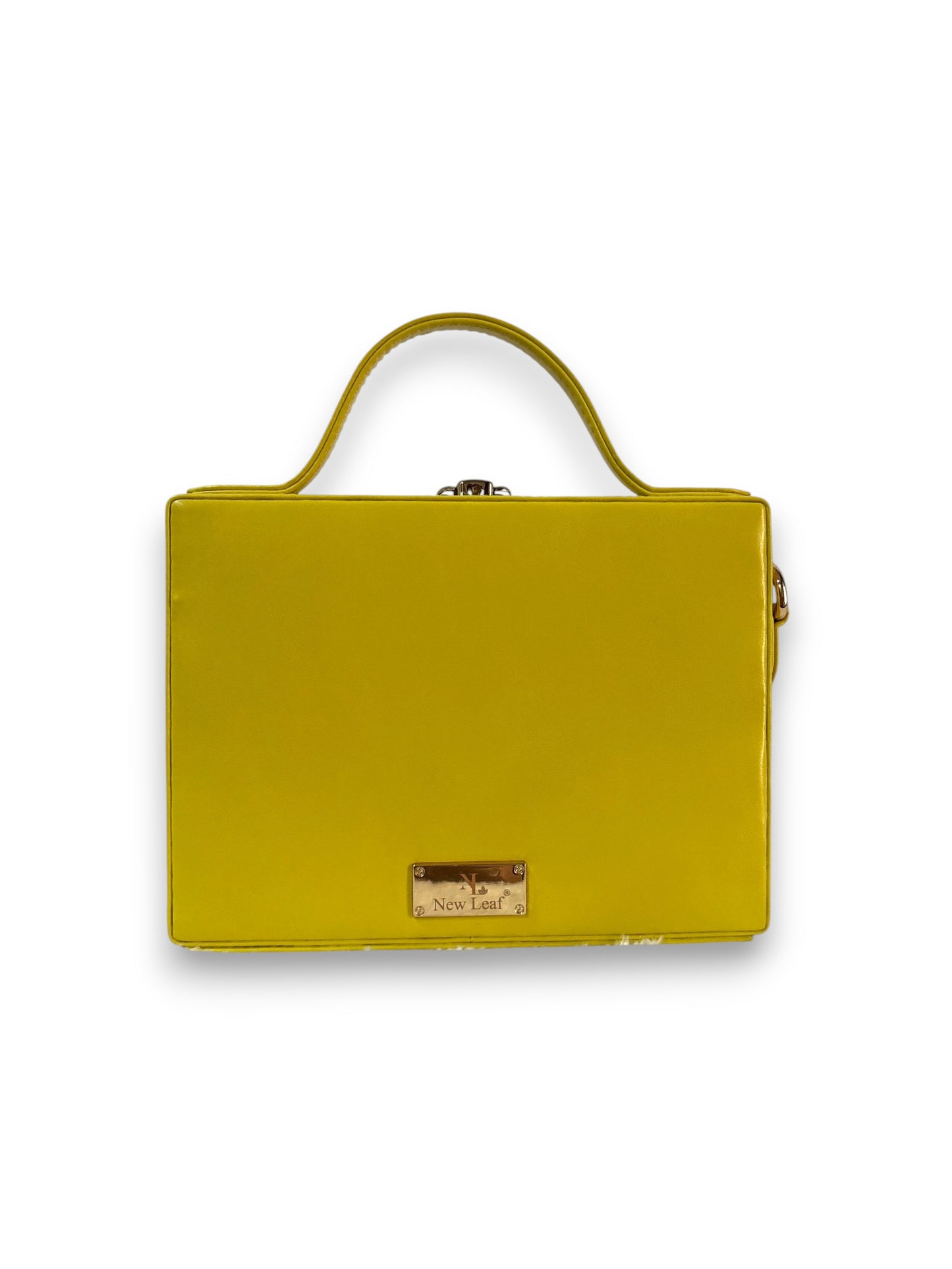 Pastel Elephant Rectangle Lippan Art Box Bag