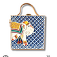 Elephant Lippan Art Box Sling Bag