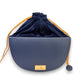 Midnight Mehfil Semi Circle Lippan Art Potli Sling