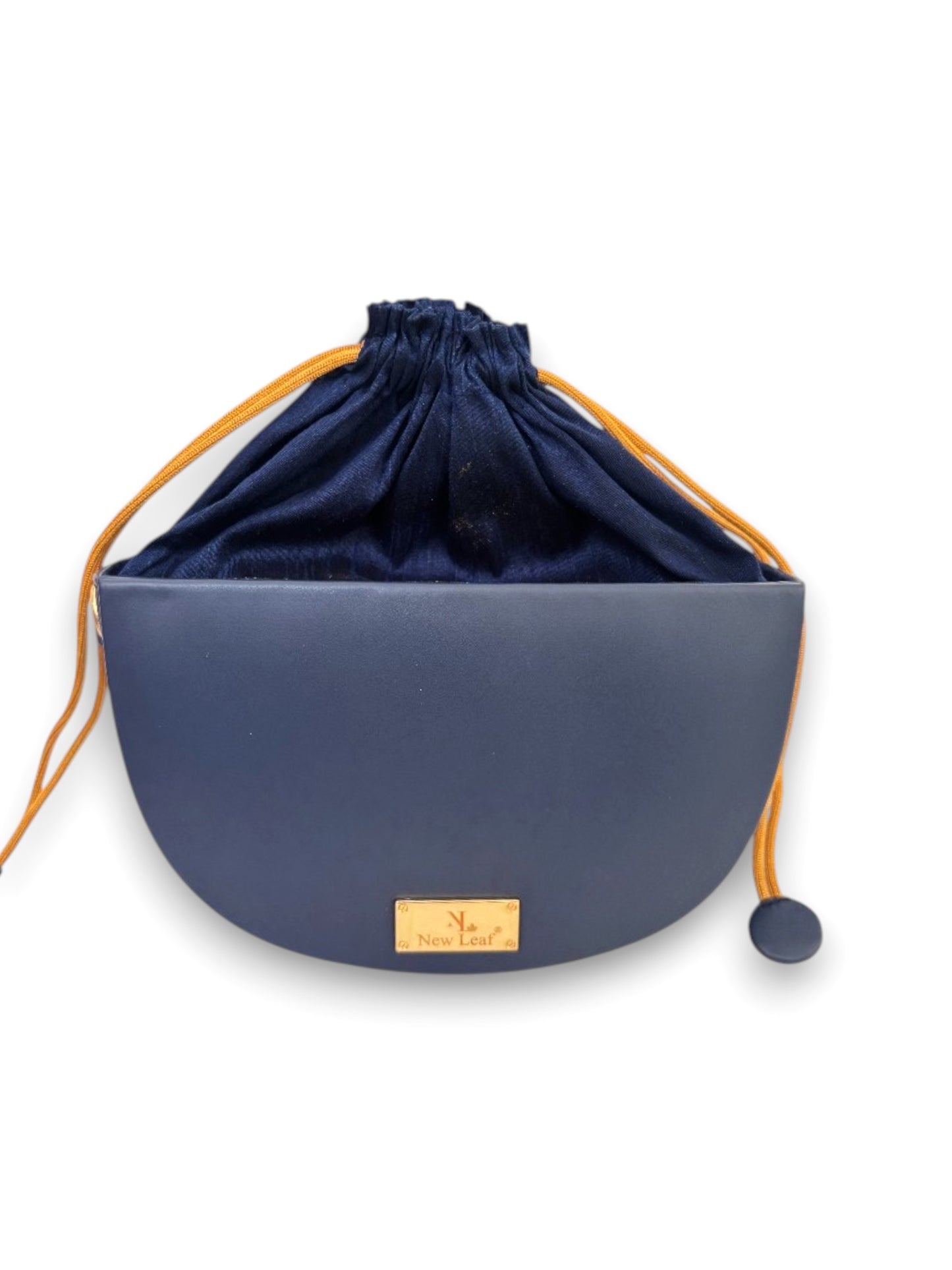 Midnight Mehfil Semi Circle Lippan Art Potli Sling