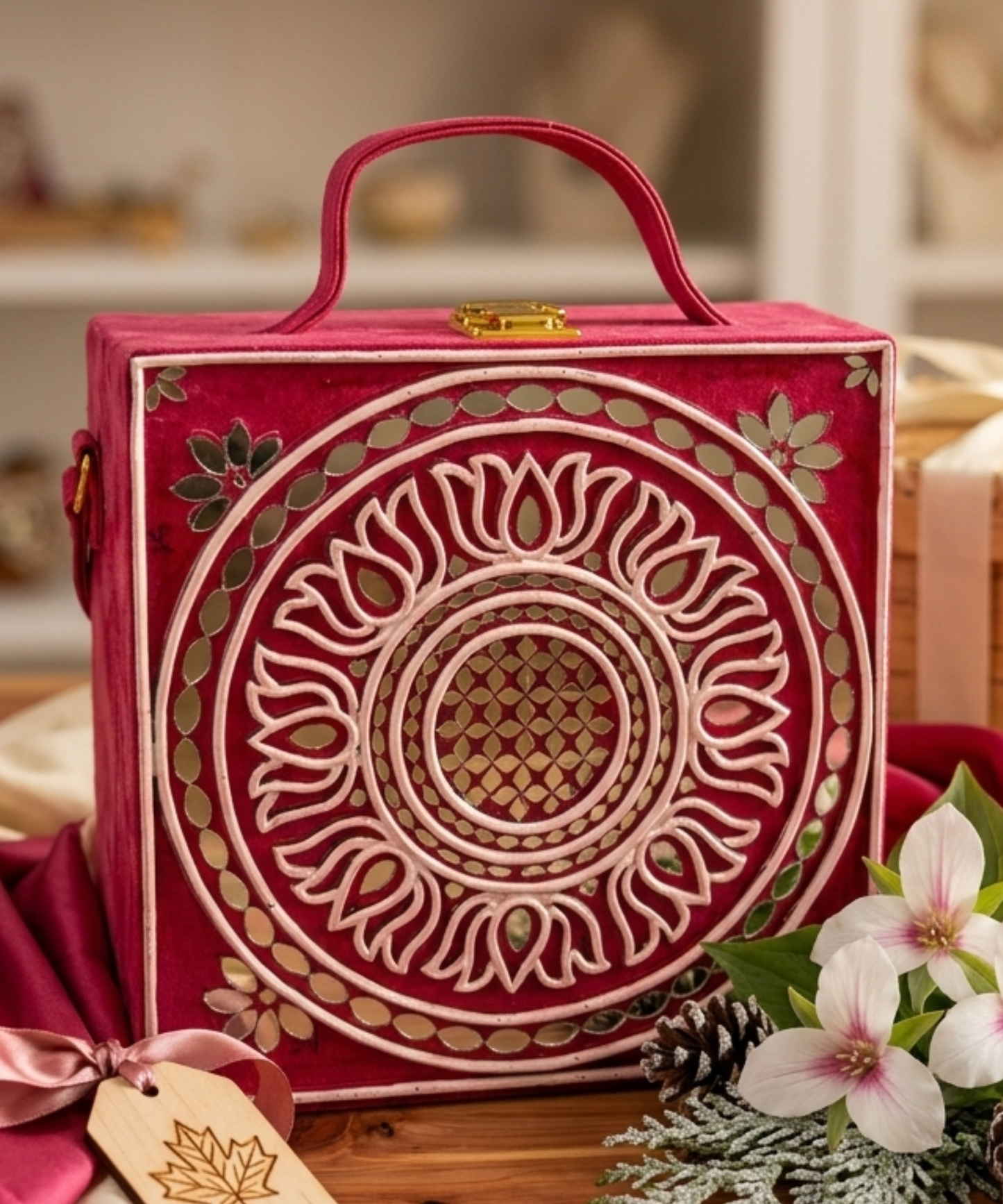 Custom Made Lippan Art Bag