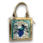 Peacock Handcrafted Lippan Art Handbag / Sling