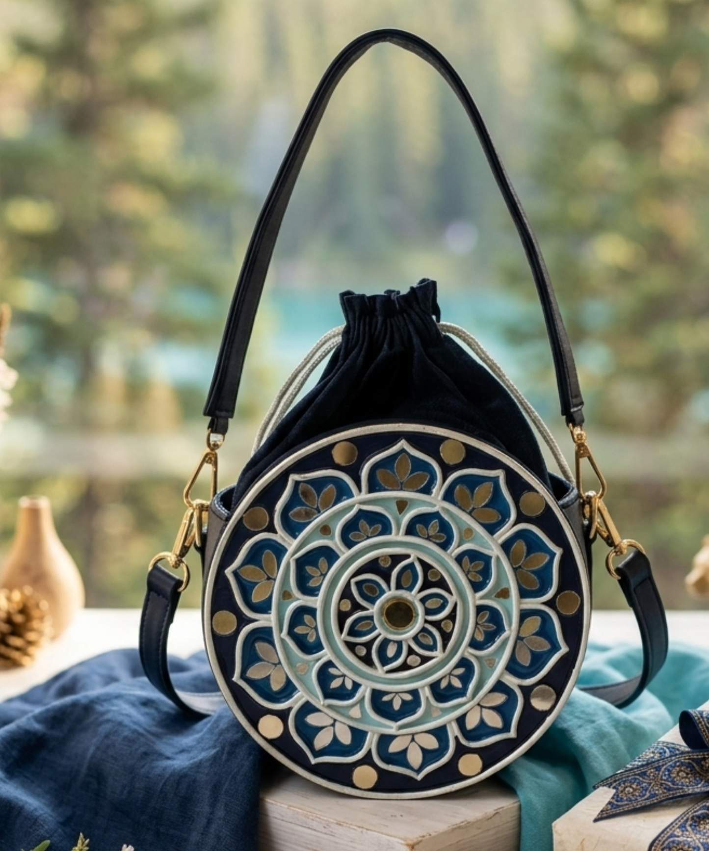 Custom Made Lippan Art Bag