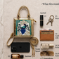 Peacock Handcrafted Lippan Art Handbag / Sling