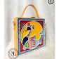 Peacock Lippan Art Handcrafted Box Bag