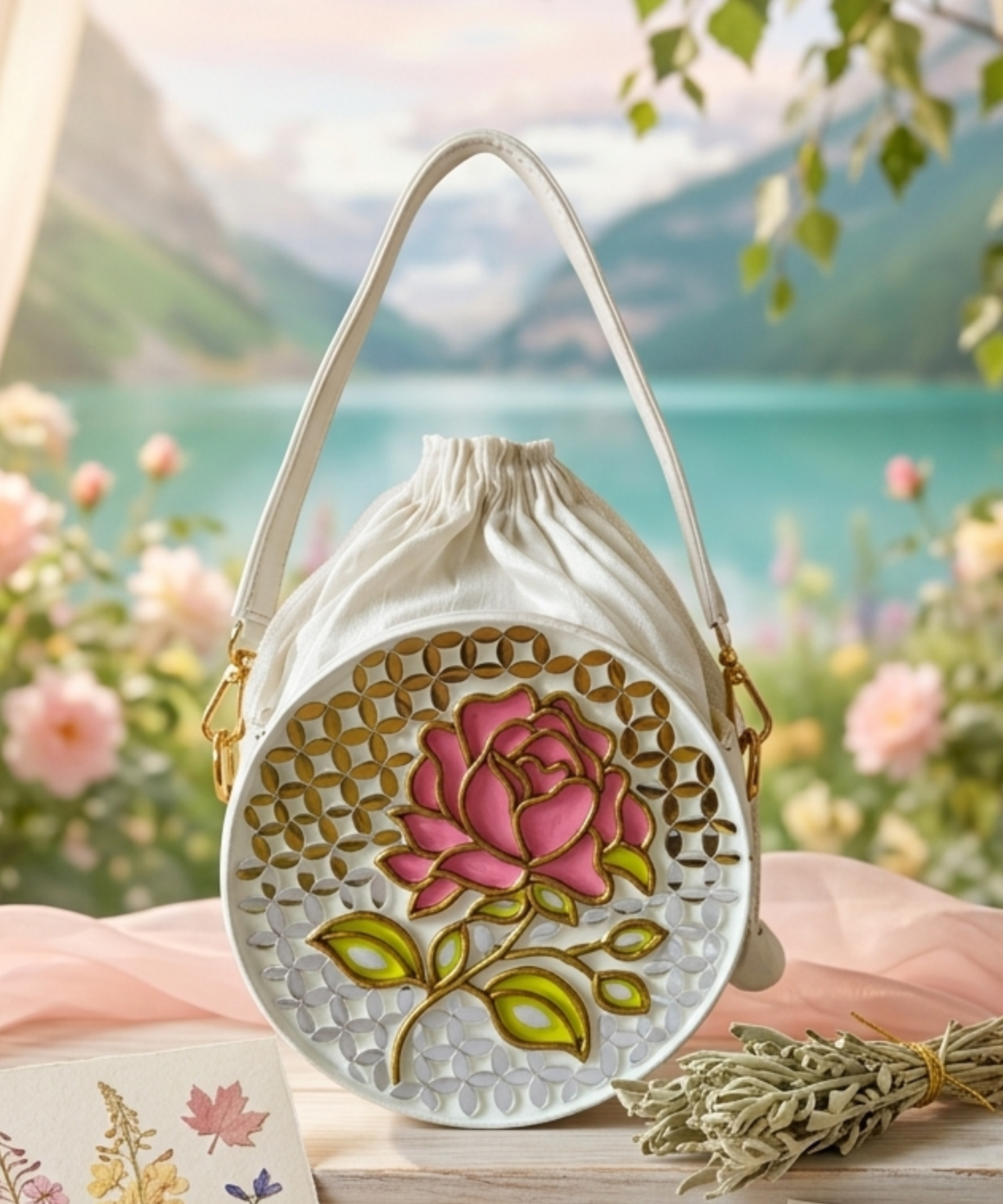 Custom Made Lippan Art Bag