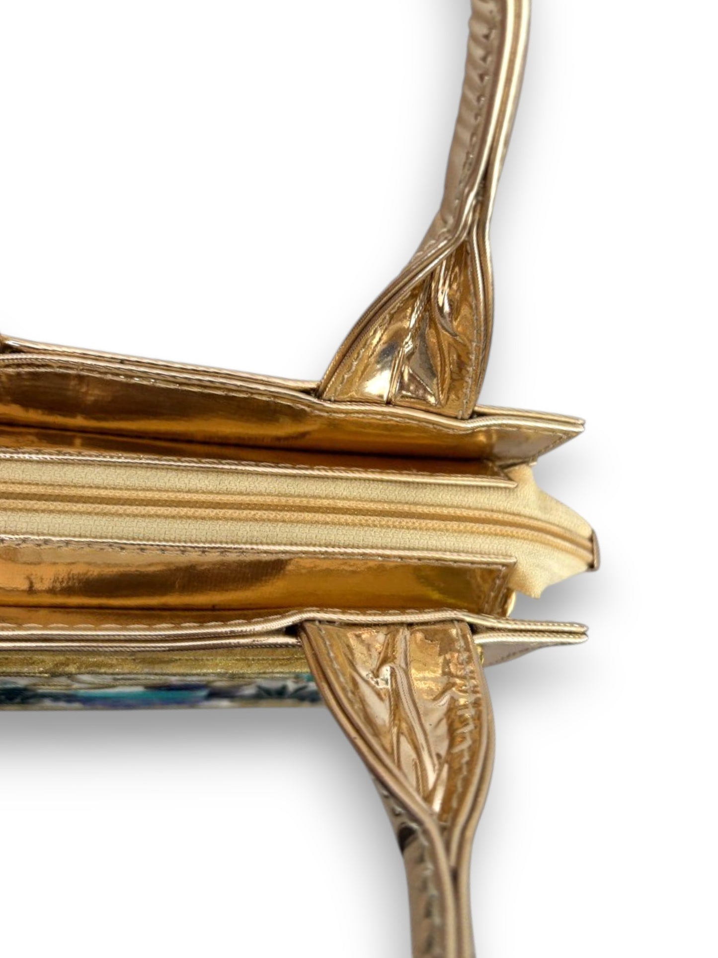 Peacock Handcrafted Lippan Art Handbag / Sling