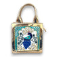 Peacock Handcrafted Lippan Art Handbag / Sling