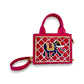 Elephant Handcrafted Lippan Art Handbag/ Sling
