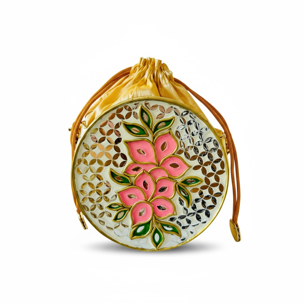 Gulzaar Lippan Art Medium Potli Sling