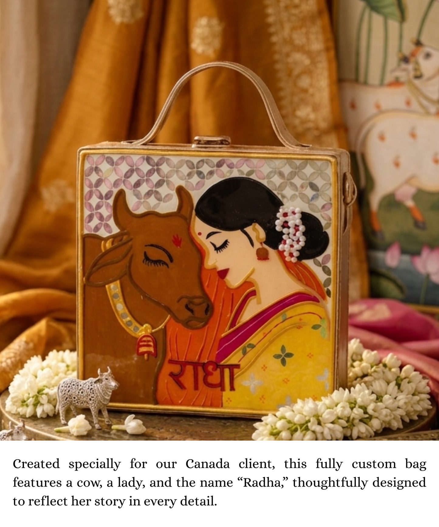 Custom Made Lippan Art Bag
