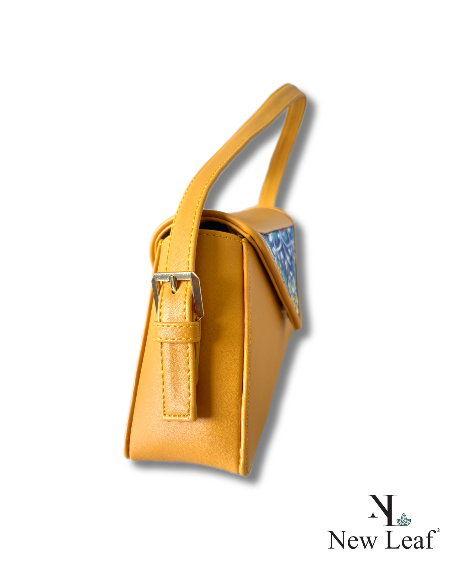 Gauri Tri-Kon Hand-painted Baguette Bag