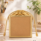 New Leaf Golden Square Potli Sling – Plain Handcrafted Bag