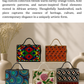 Custom Made Lippan Art Bag