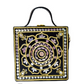 Mini Glamour Lippan Art Black Handcrafted Box Bag