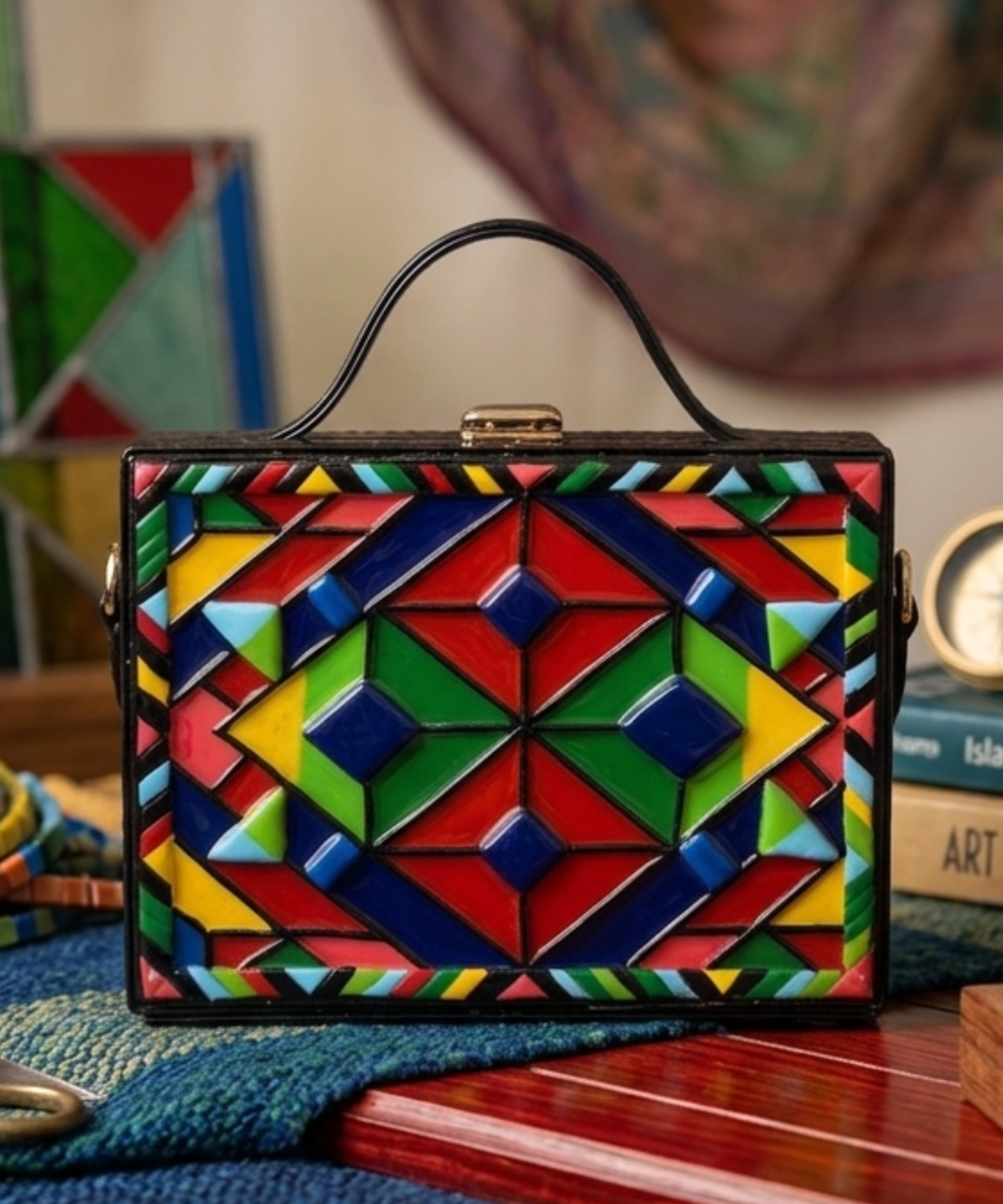 Custom Made Lippan Art Bag