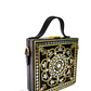 Mini Glamour Lippan Art Black Handcrafted Box Bag