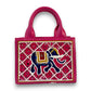 Elephant Handcrafted Lippan Art Handbag/ Sling