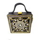 Mini Glamour Lippan Art Black Handcrafted Box Bag