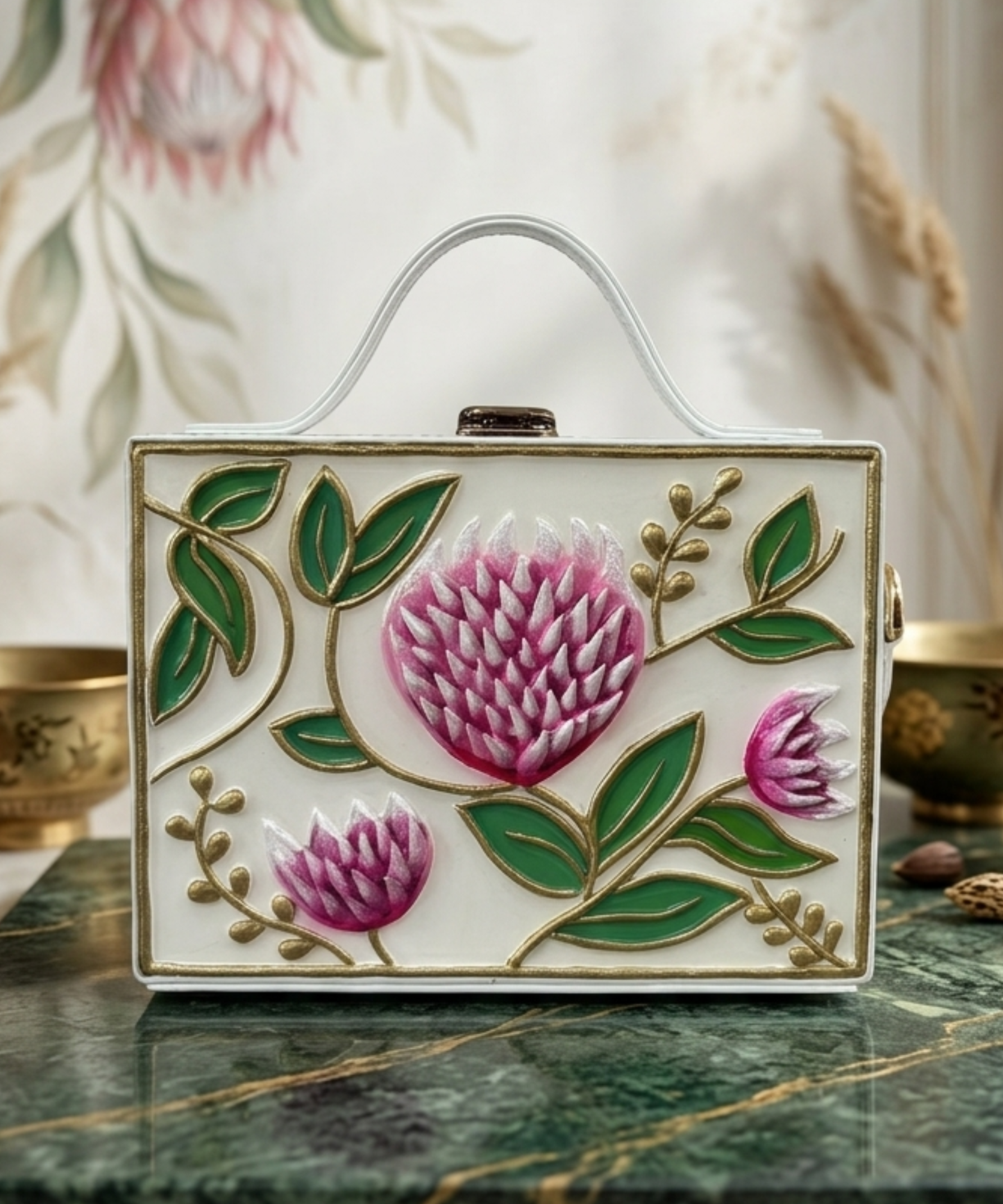 Custom Made Lippan Art Bag