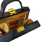 Mini Glamour Lippan Art Black Handcrafted Box Bag